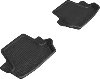 3D MAXpider Kagu 2nd Row Floormat For 20-24 Porsche 911 Convertible (992) - Black